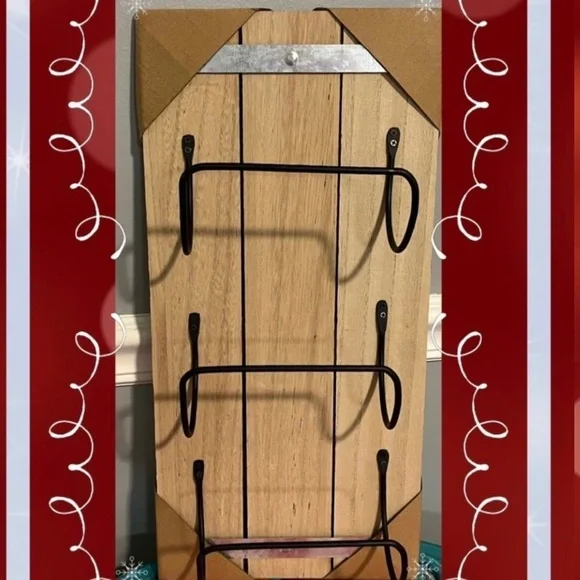 🌺 New Wine Rack or Rolling Pin Display Rack, holds 3 rolling pins - Picture 2 of 5